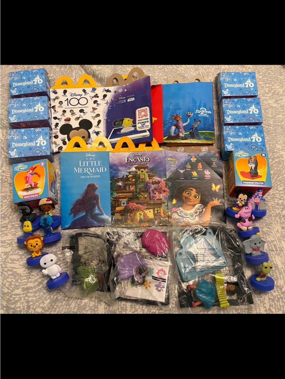 McDonald’s Disney 2020 - 2026 Happy meal toys lot of 15+ no duplicates encanto